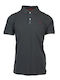 Polo Kurzarmbluse Charcoal