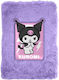 Kids Licensing Hello Kitty Kuromi Plush Carnet A5 Cu dungi Violet