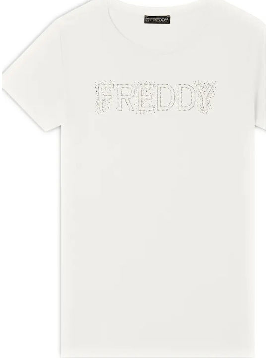 Freddy Γυναικείο T-shirt Λευκό
