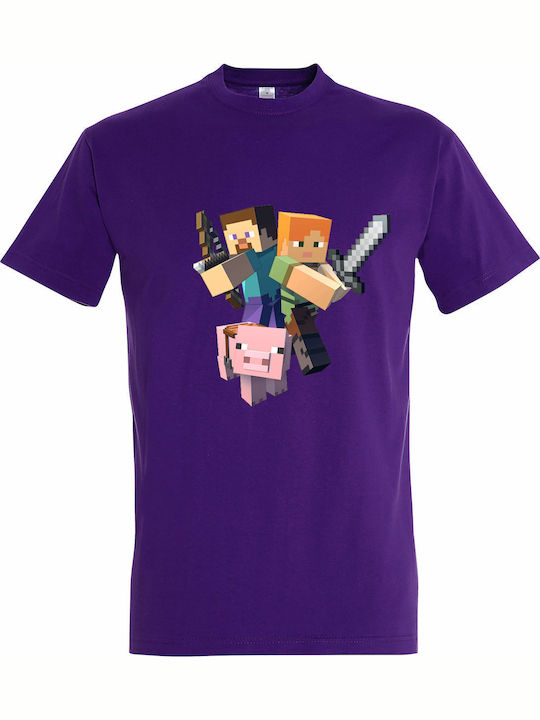 kirikoko Kids' T-shirt Dark Purple