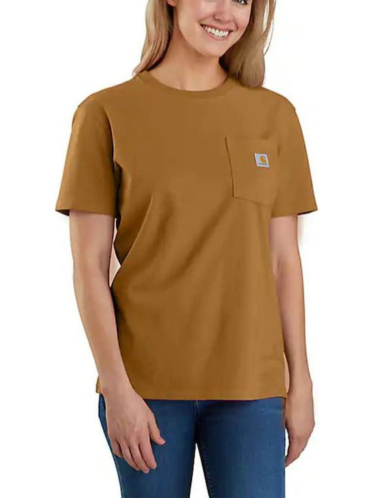 Carhartt Women's T-shirt Brown