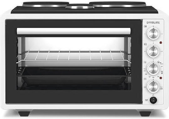 Davoline Urban Chef 3703 Ηλεκτρικό Φουρνάκι 37lt Χωρίς Εστίες