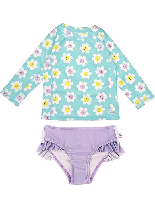 Zoocchini Kids Swimwear Swimwear Set Turquoise