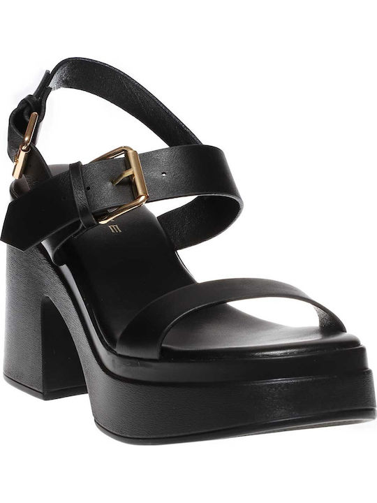 Envie Shoes Πέδιλα Μαύρα