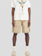 Herrenshorts Cargo Beige