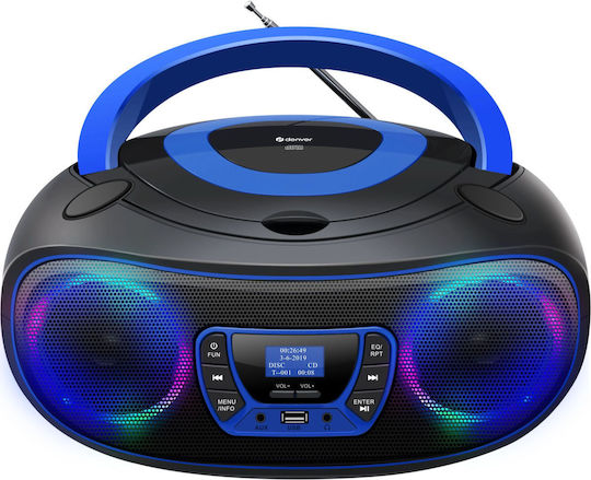 Denver Portable Sound System with Blue CD