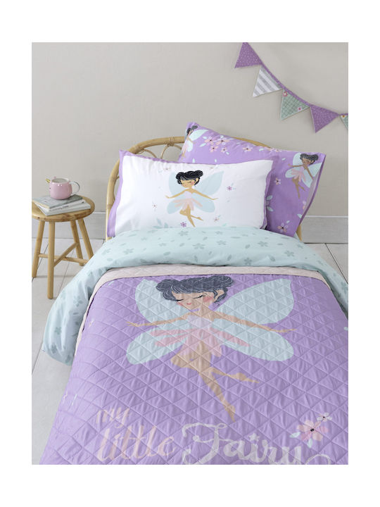 Nima Kids Quilt Single Feya Lilac 160x220cm