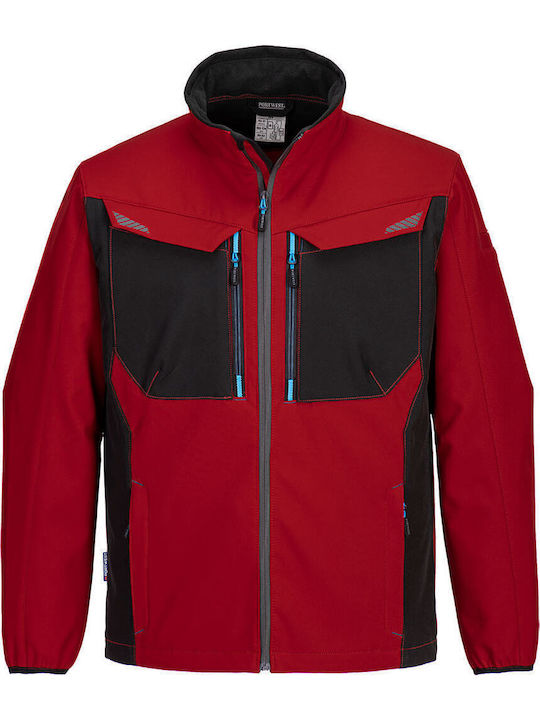 Portwest Μπουφάν Softshell Κόκκινο