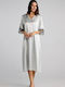Pen-ky Summer Women's Nightdress Grey-mint
