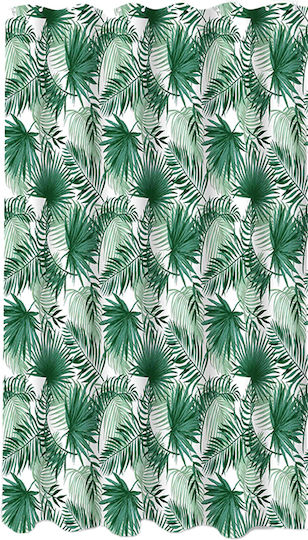 Ionion Shower Curtain Fabric 180x180cm Green