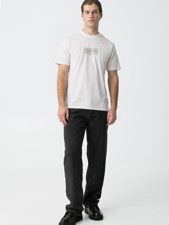 Men's Jeans Pants with Loose Fit Gray 10060060 P10