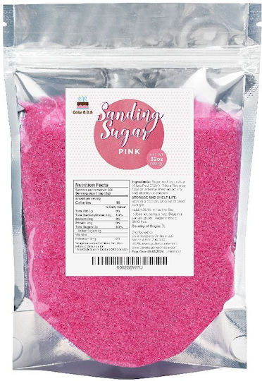 Decorațiuni Comestibile Colored Confectioner's Sugar Roz 500gr