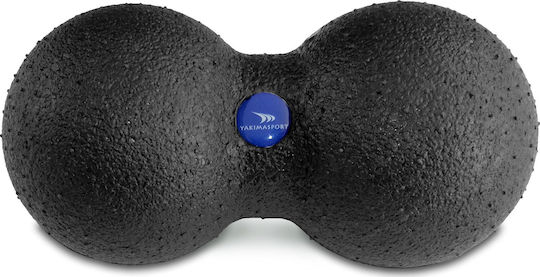 Yakimasport Μπάλα Μασάζ 8cm σε Μαύρο Χρώμα