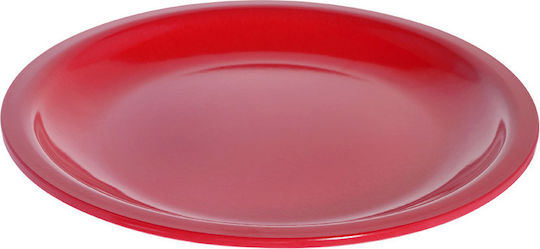 Melaware Servierplatte aus Melamin Ø18.5cm Rote