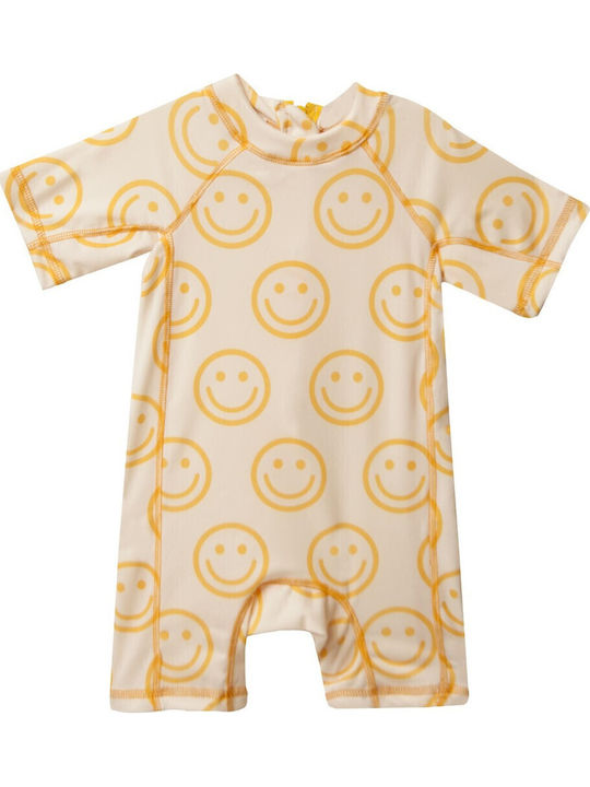 Two In A Castle Kids Swimwear One-Piece Beige