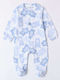 iDO Baby Bodysuit Long-Sleeved Light Blue