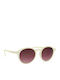 Izipizi Unisex Sunglasses with Yellow Plastic Frame and Yellow Gradient Lens