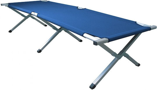 Folding Bed/Guest & Folding Bed Campaign Single Blue 190x63x41cm