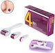 Μεσοθεραπείας Σετ Derma Roller 1200 needles 1.5mm 3τμχ