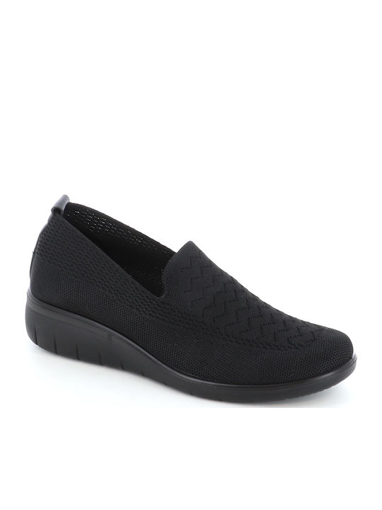 B-Soft Slip-On-uri Pentru Femei Negre 02/2539_N...