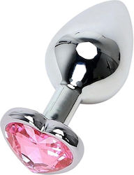 Butt Anal Plug Small Silver