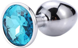 Butt Anal Plug Small Silver