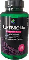 New Medical Alpebrolia Alpha Lipoic Acid 60 Capsules