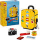 LEGO Yellow Building Blocks Travel Suitcase For 7+ Years 184 Pieces