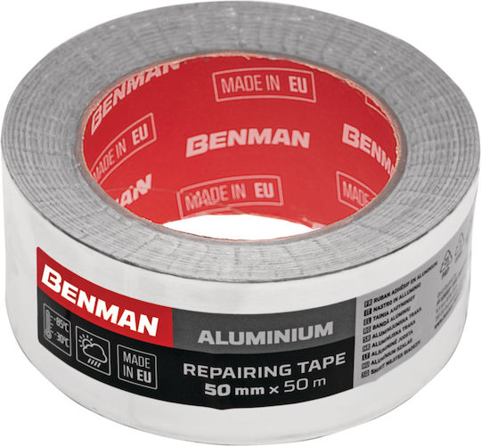 Benman Benman Aluminum Tape Silver 50m x 50mm