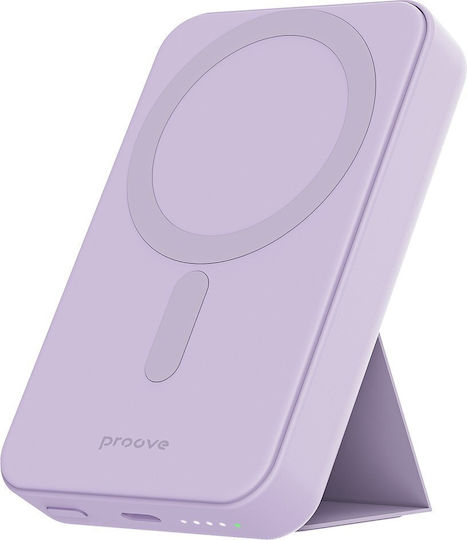 Proove Hyperion Power Bank 10000mAh 20W с USB-C порт Лилав