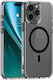 Etteri Color Mag Back Cover Silicone / Plastic Black (iPhone 15 Pro Max)