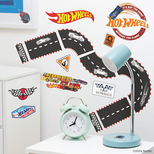 Hot Wheels Autocolant Decorativ pentru Copii Perete