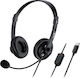 Genius HS-230U On Ear Căști Multimedia cu microfon și conexiune USB-C