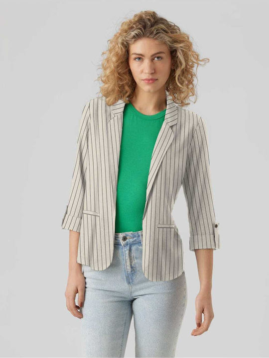 Vero Moda Jesmilo Γυναικείο Σακάκι Γκρι