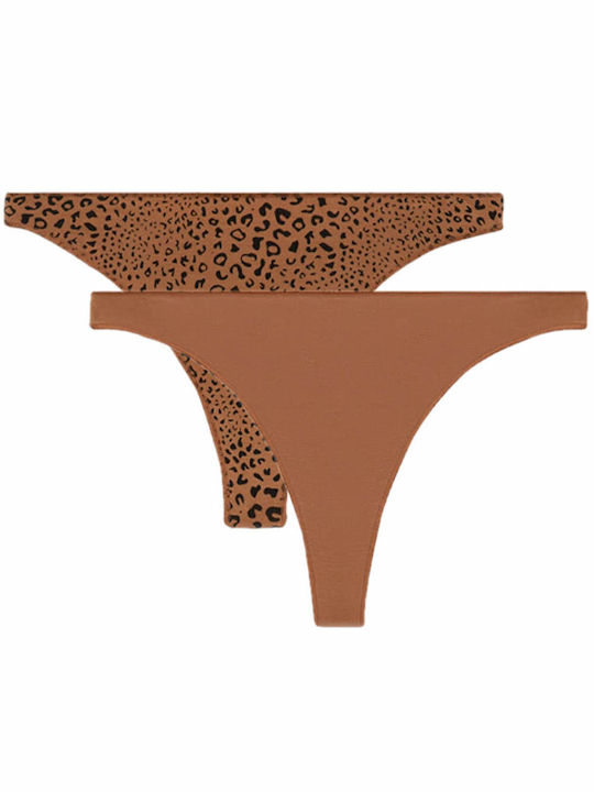 Minerva Modal Fimelle Damen Zeichenfolge 2Pack ...