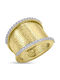 Fa Cad'oro Ring with Zircon made of Gold 14K