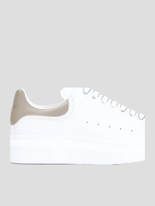Alexander McQueen Adidași Albi Alexander McQueen Adidași Albi