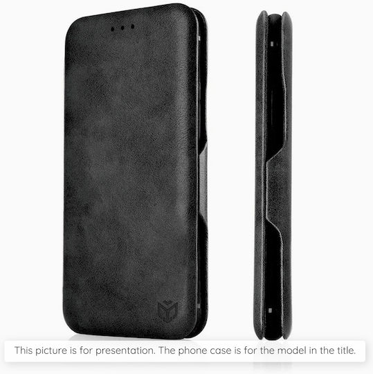 Techsuit Wallet Silicone Black (Oppo Reno13 F 4G, Reno13 F 5G, Reno13 FS 5G)