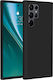 Etteri Back Cover Σιλικόνης Μαύρο (Galaxy S22 Ultra 5G)
