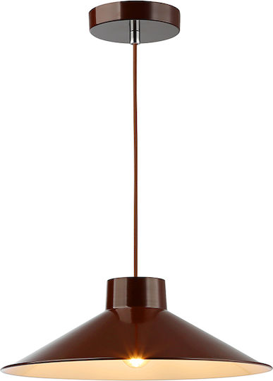 Eurolamp Neli Bronze Pendant Ceiling Light with Rope for E27 Socket 36x115x115cm