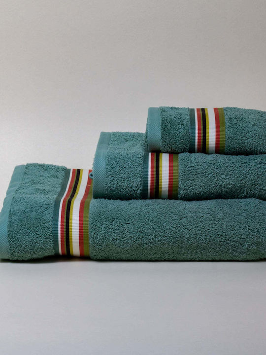 Set Prosoape Bumbac Handmade Regla Verde 30x50 ...