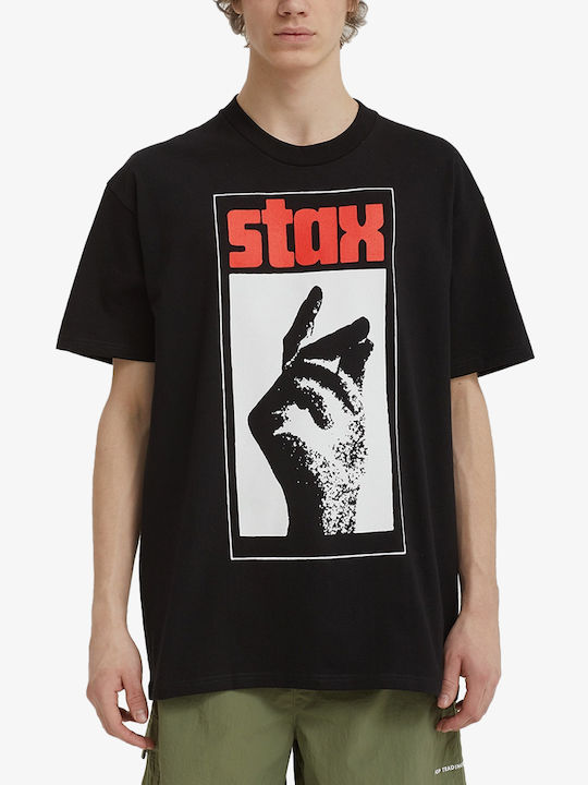 HUF Stax Snap Тениска Black