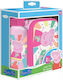 Peppa Pig Plastic Kids' Lunch Set Peppa Pig 0.8lt Pink