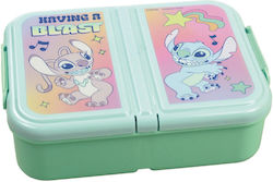 Gim Stitch Plastic Kids' Food Container Multico...