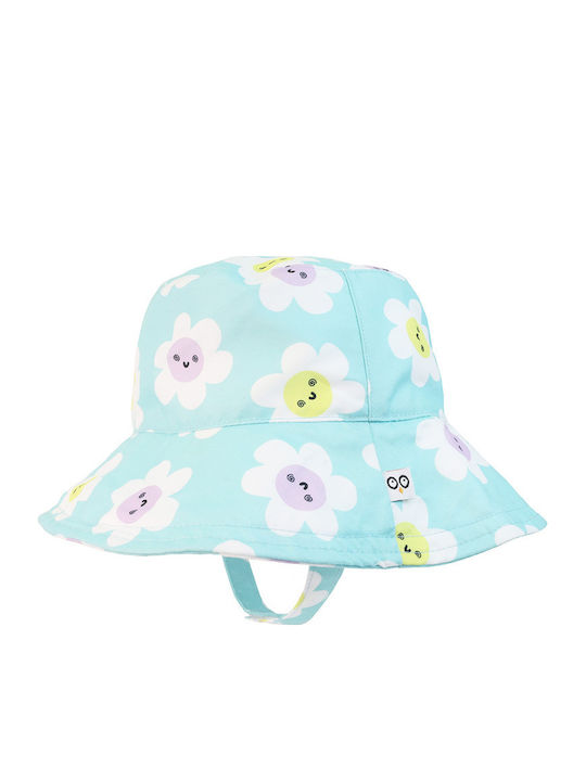 Zoocchini Kids' Hat Bucket Fabric Sunscreen Light Blue
