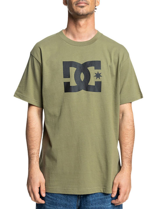 DC Star T-shirt Deep Lichen Green