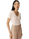 Γυναικείο T-shirt Beige