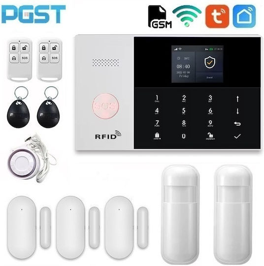 PGST Drahtlos Alarmsystem (Wi-Fi / GSM)