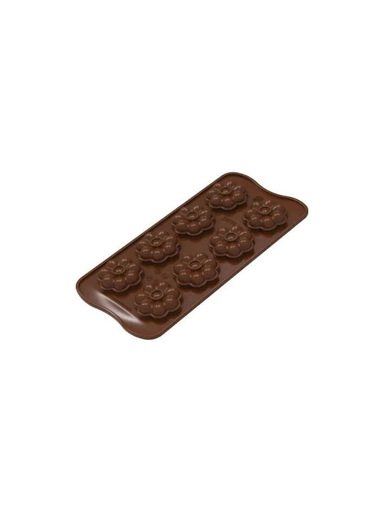 Silikomart Silicone Baking Pan Choco 3.8x3.8x12cm