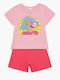 Minerva Παιδική Πιτζάμα Καλοκαιρινή Πολύχρωμο Kids Pajama Multicolor